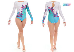 Karacan Spor - CD 219 Baskılı Cimnastik Mayo