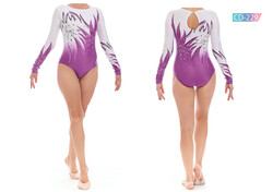 Karacan Spor - CD-229 Baskılı Cimnastik Mayo