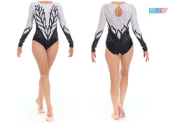 Karacan Spor - CD-236 Baskılı Cimnastik Mayo