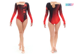 Karacan Spor - CD-240 Baskılı Cimnastik Mayo