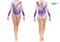 Karacan Spor - CD-242 Baskılı Cimnastik Mayo